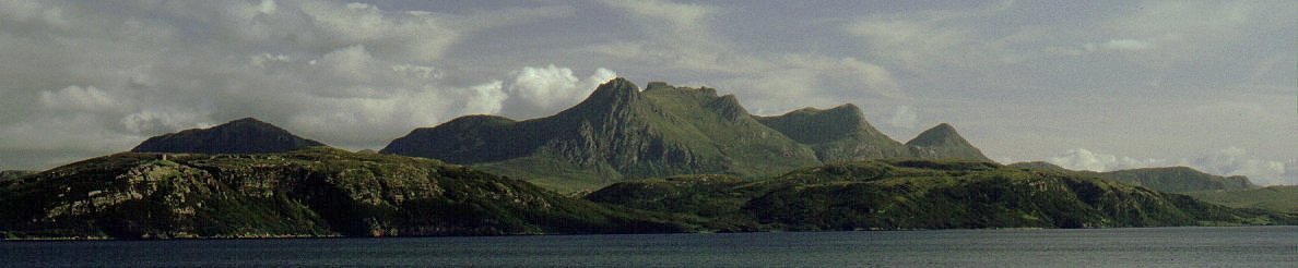 Ben Loyal across Kyle of Tongue