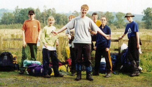 Andrew's DoE Group out on an Expedition