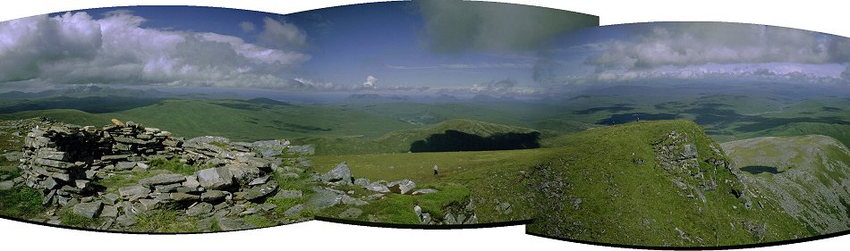 View from the top of Seana Bhraigh