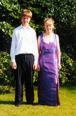 Susan and Andrew Dressed for a Night Out